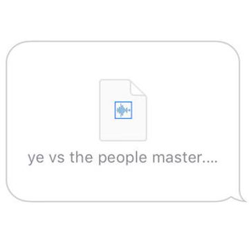 Ye vs. the People